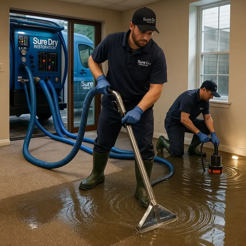 Water Extraction and Removal process in Rosebank, NY